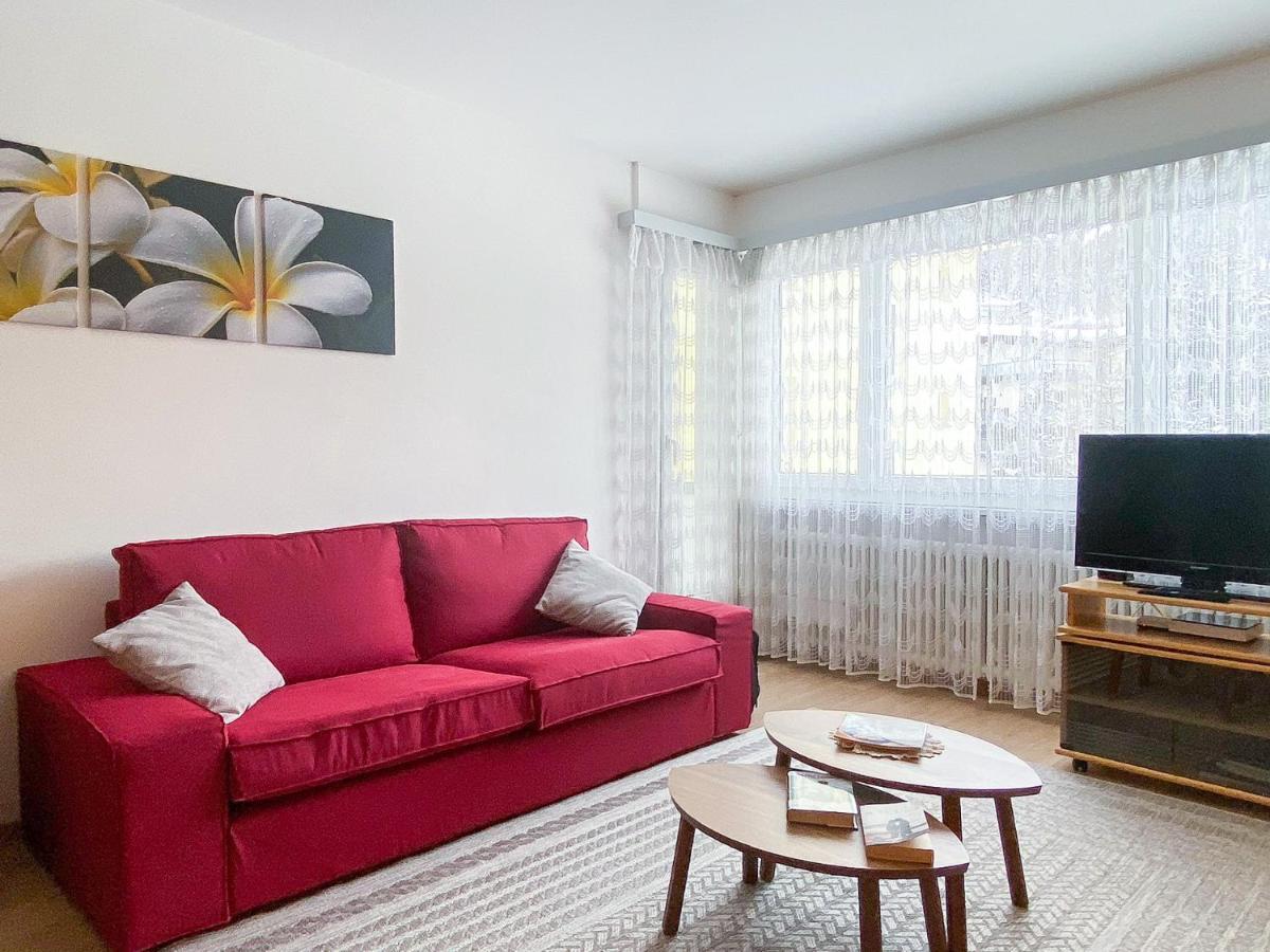 Daire Zentrale In Mit Grossem Balkon Saint-Moritz