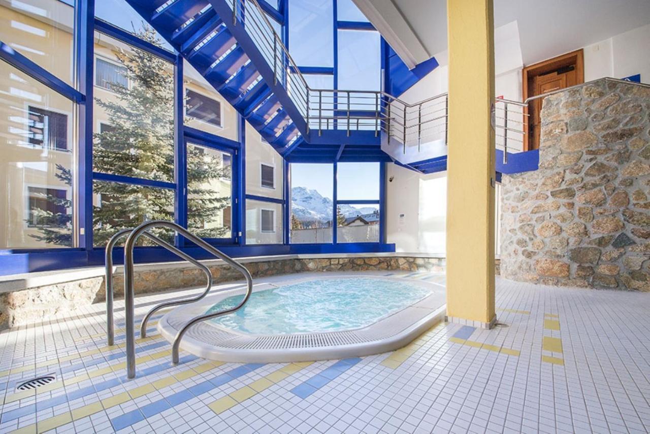 42m2 Alpenschick Mit Balkon, Ausblick, Pool - E405 St. Moritz