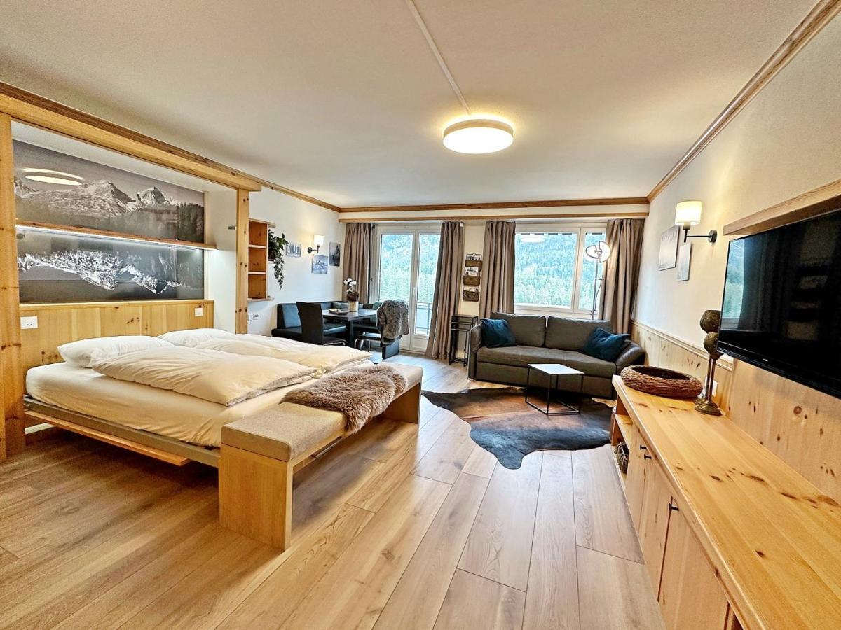 42m2 Alpenschick Mit Balkon, Ausblick, Pool - E405 Apartment St. Moritz