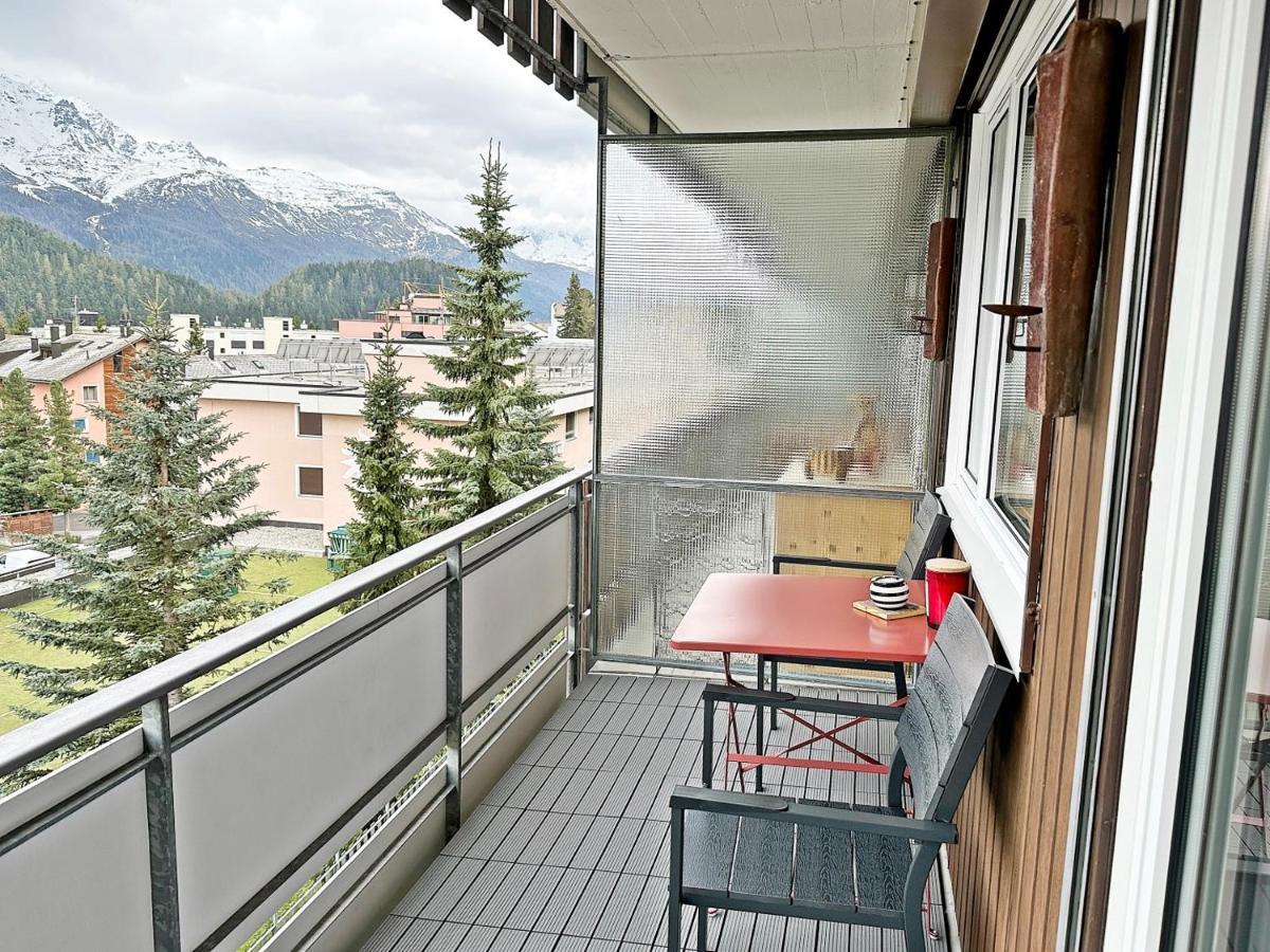 42m2 Alpenschick Mit Balkon, Ausblick, Pool - E405 St. Moritz