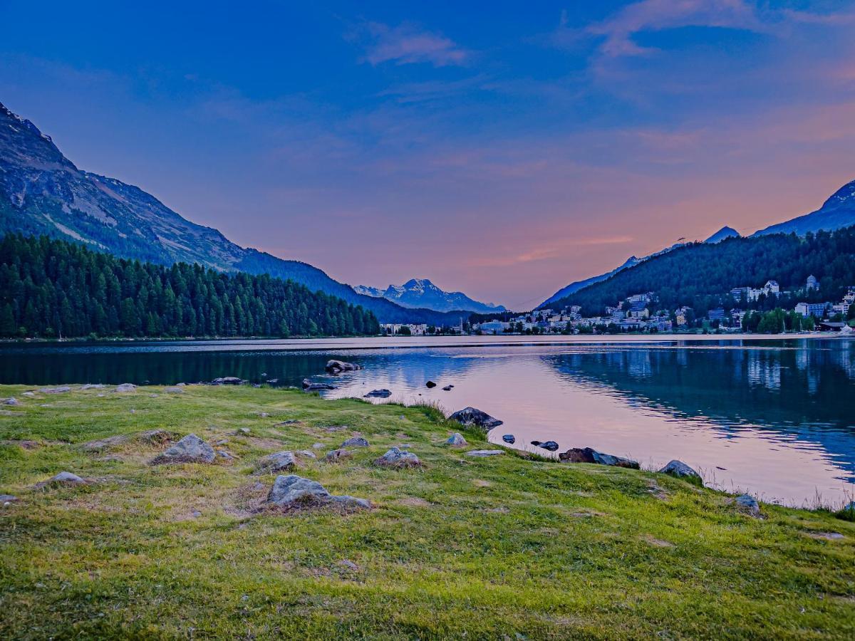 Apartment Wasserfall - Zentrum - Balkon - Seeblick - Kueche St. Moritz