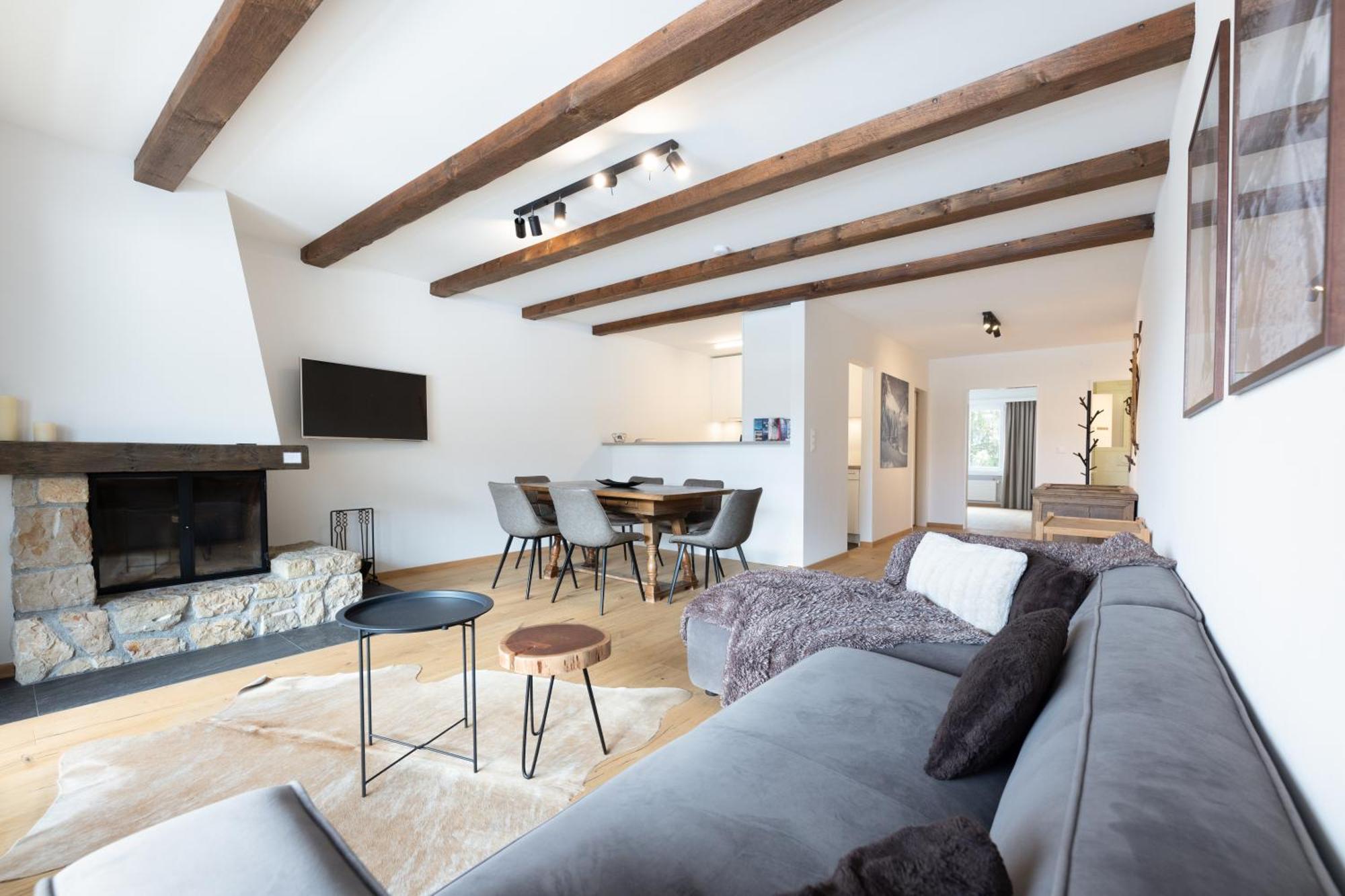 Apartment Modern Crossing Facing Piz Rosatsch *