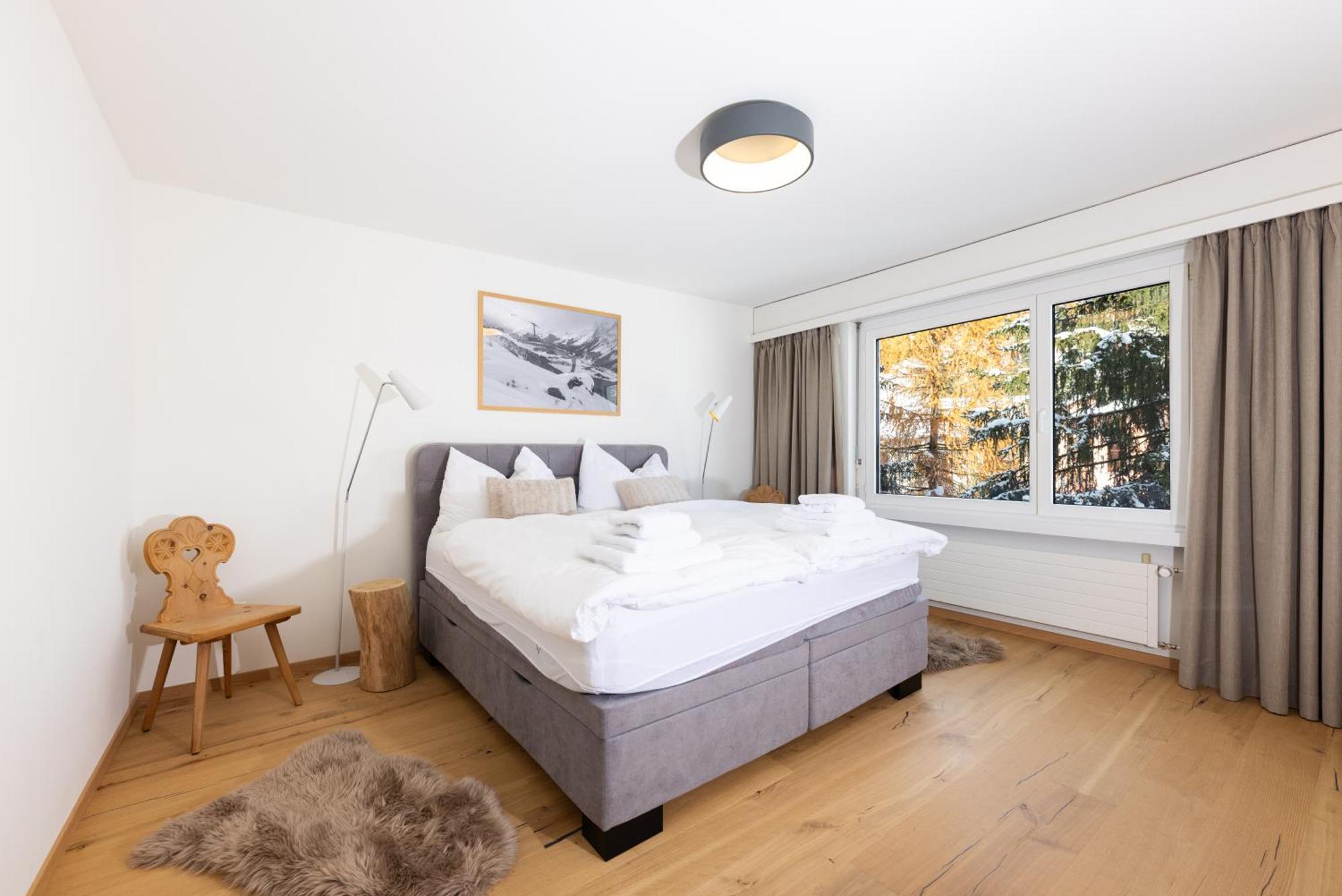 Modern Crossing Facing Piz Rosatsch Apartment *