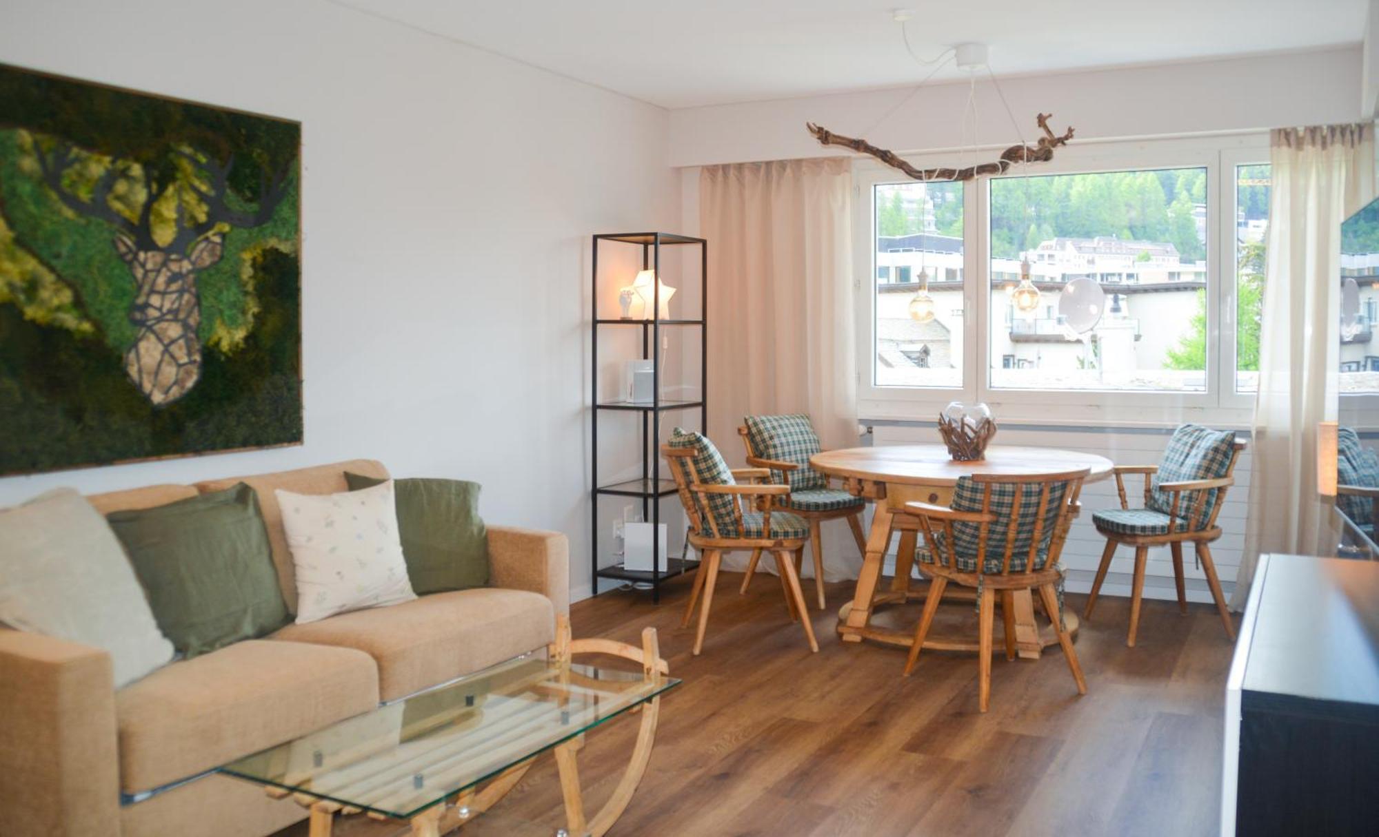 Swissme - Neu-seeblick-balkon-parkplatz-nahe Bergbahn São Moritz