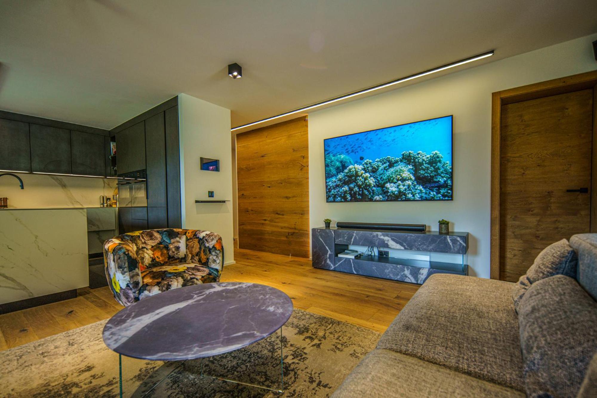 Apartment Luxury Mountain With Private Sauna And Underground Parking St. Moritz