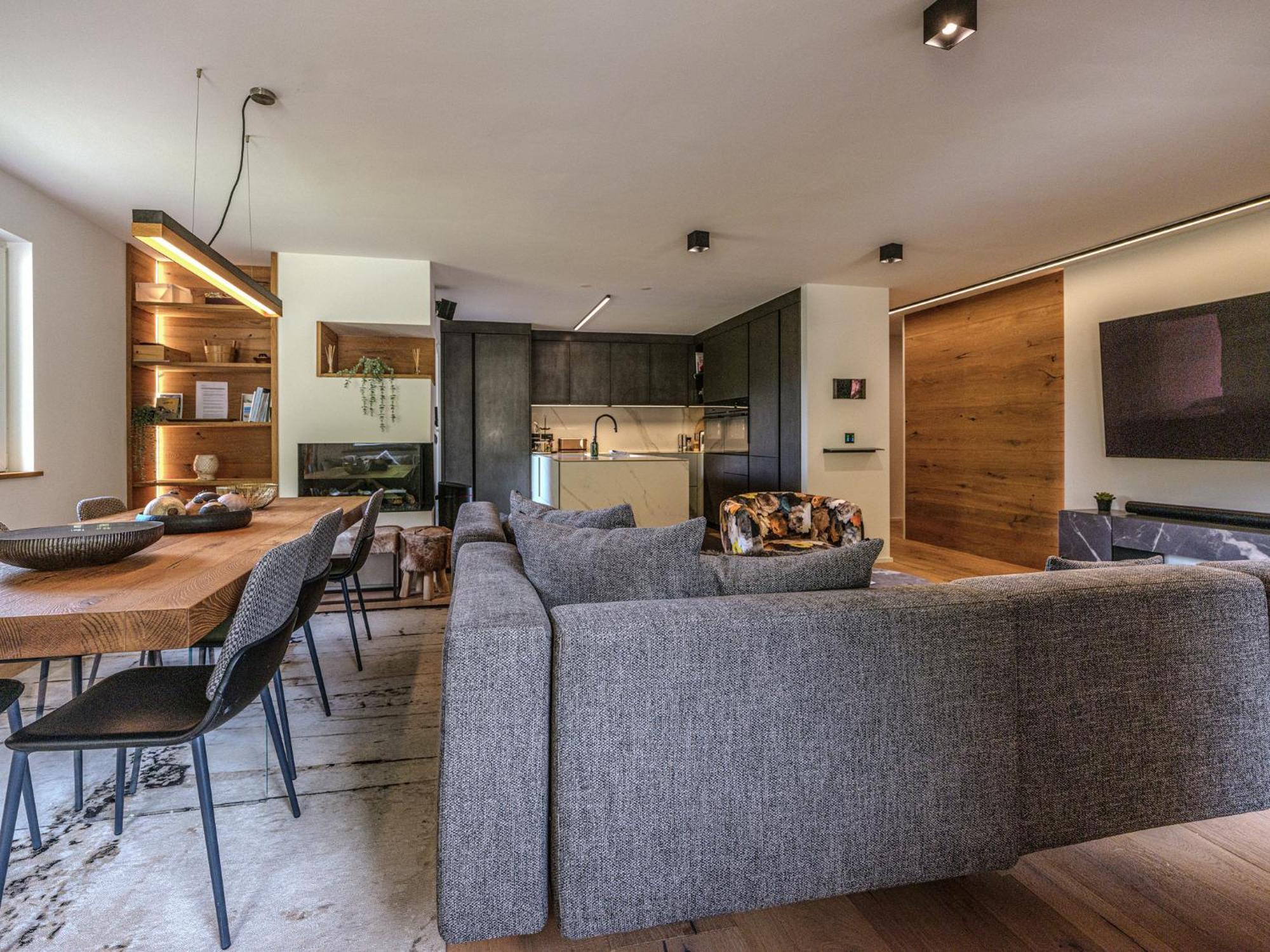 Apartment Luxury Mountain With Private Sauna And Underground Parking St. Moritz