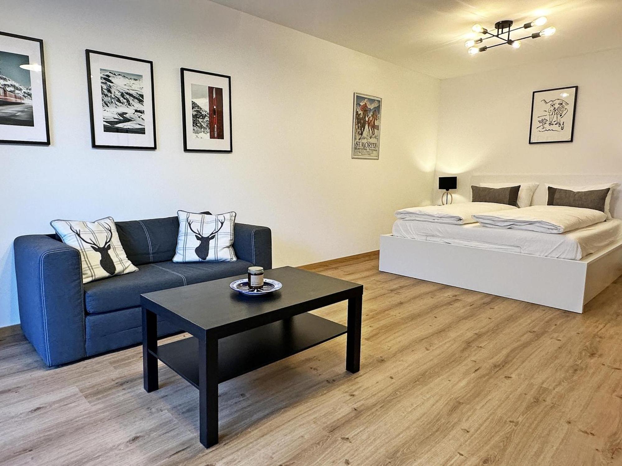 Alpin-schick, 39m2, & Sport, Mit Pool - Sk213 * St. Moritz