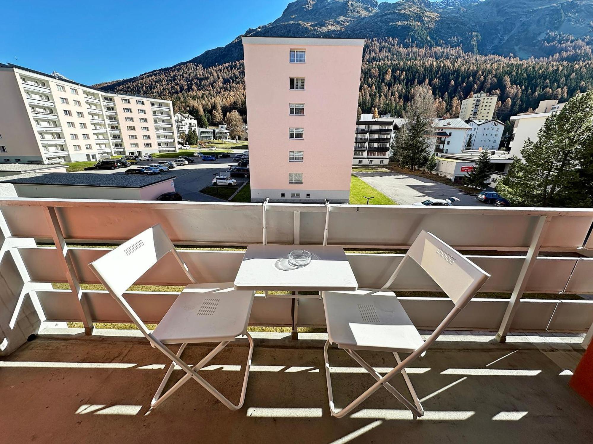 Alpin-schick, 39m2, & Sport, Mit Pool - Sk213 Apartment St. Moritz