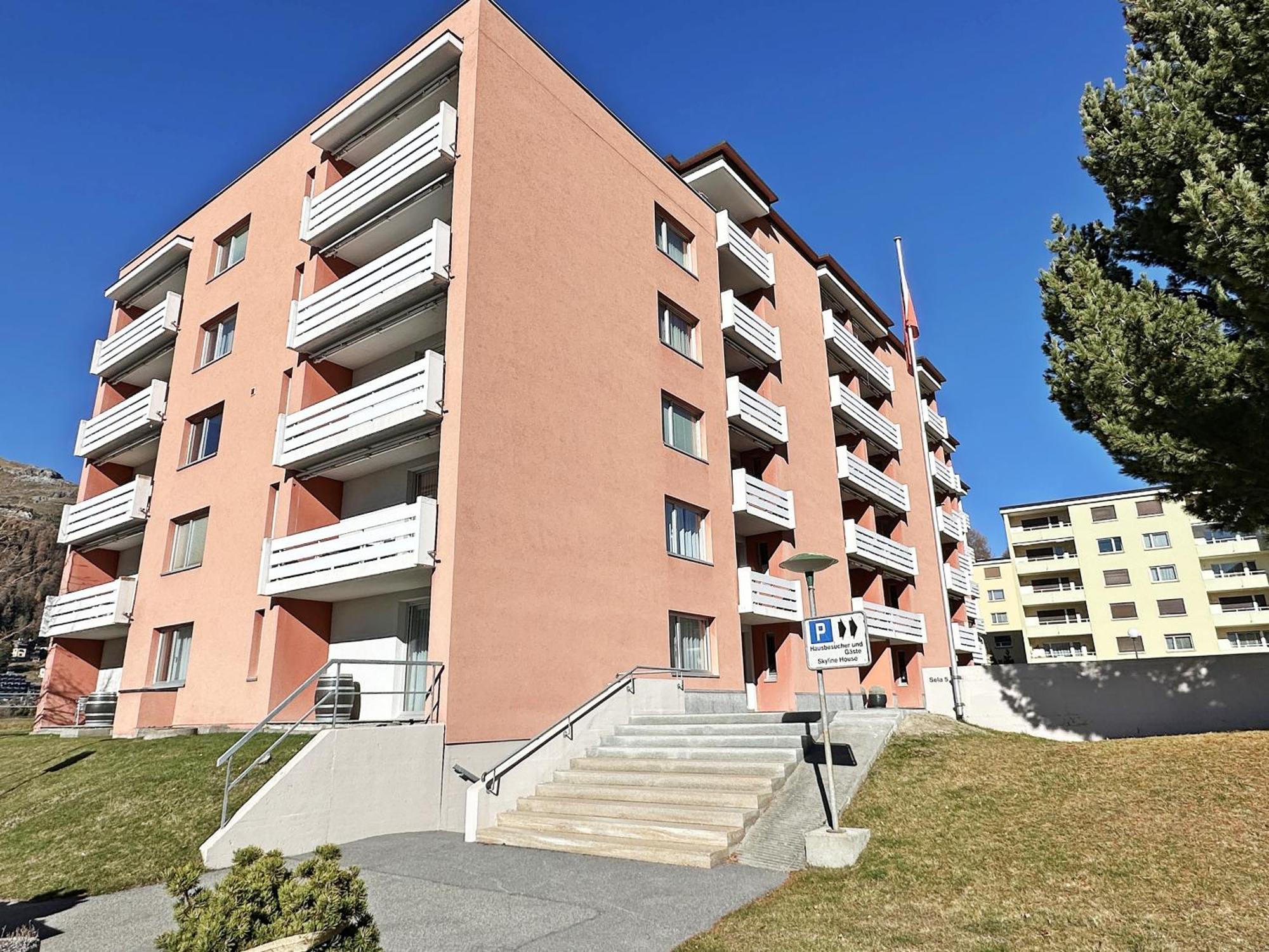 Alpin-schick, 39m2, & Sport, Mit Pool - Sk213 * St. Moritz