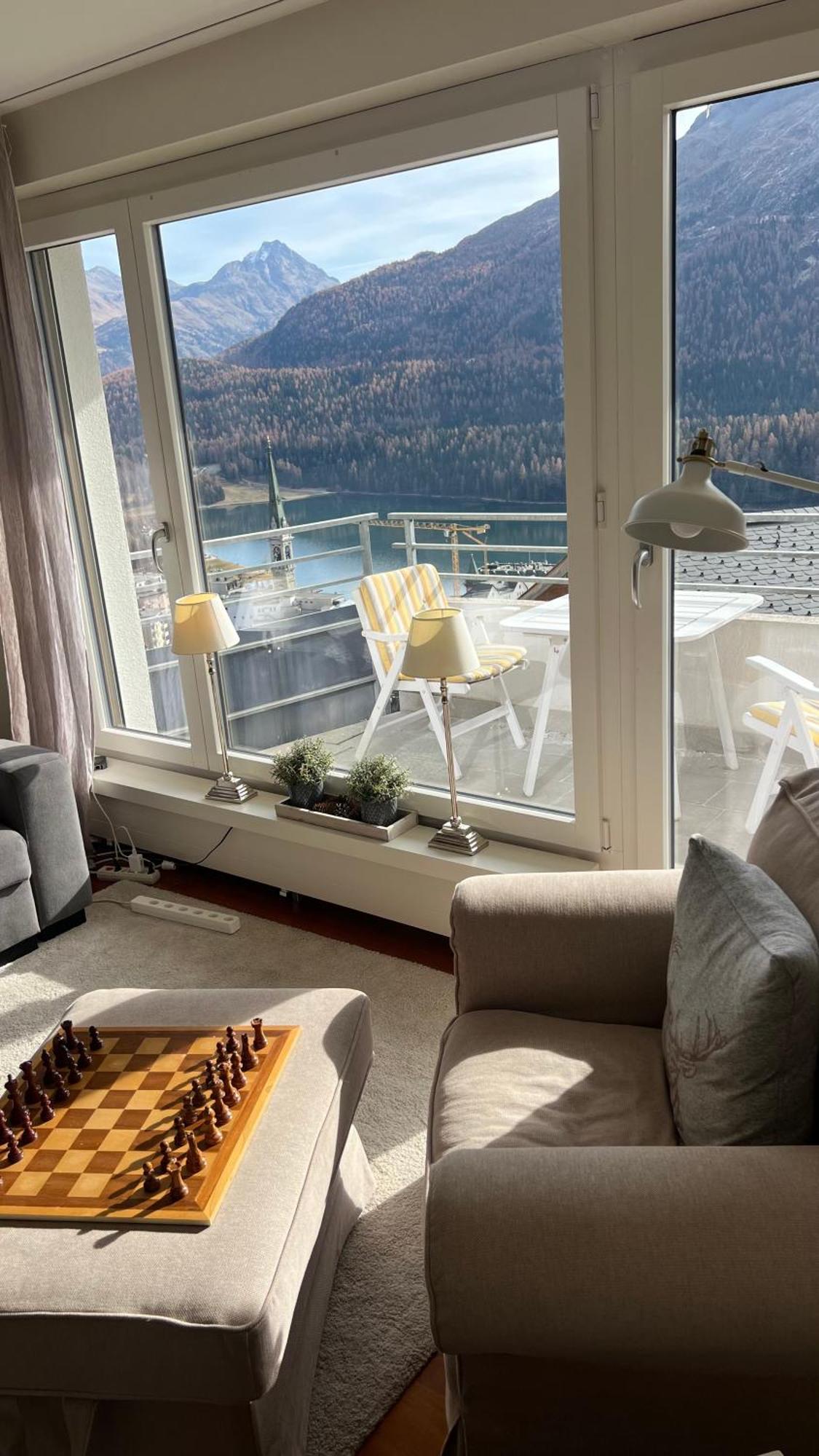 Fantastic Panorama Flat In * St. Moritz