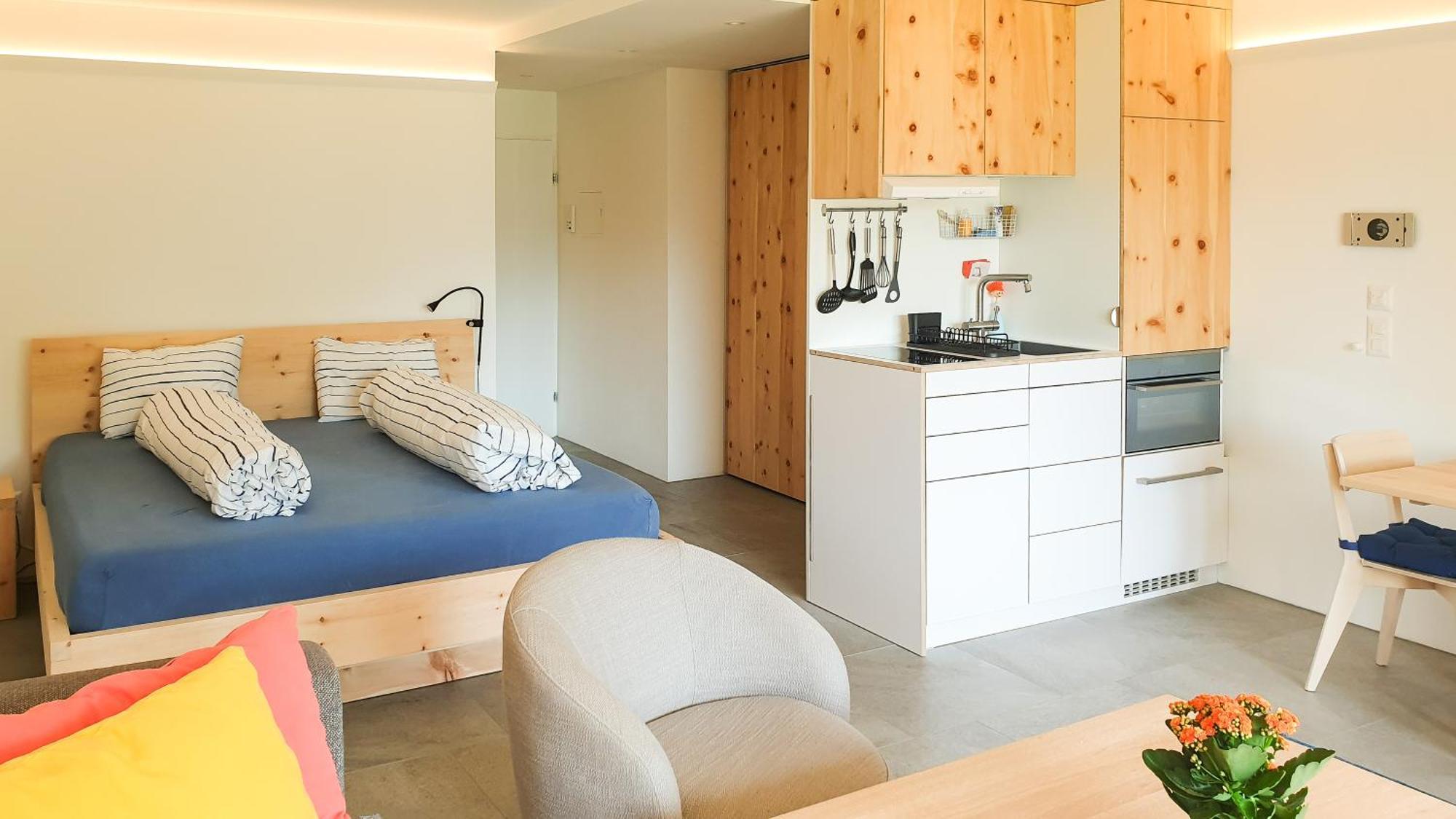 Apartment Modernes Alpenstudio Mit Bergblick, Pool Und Sauna *