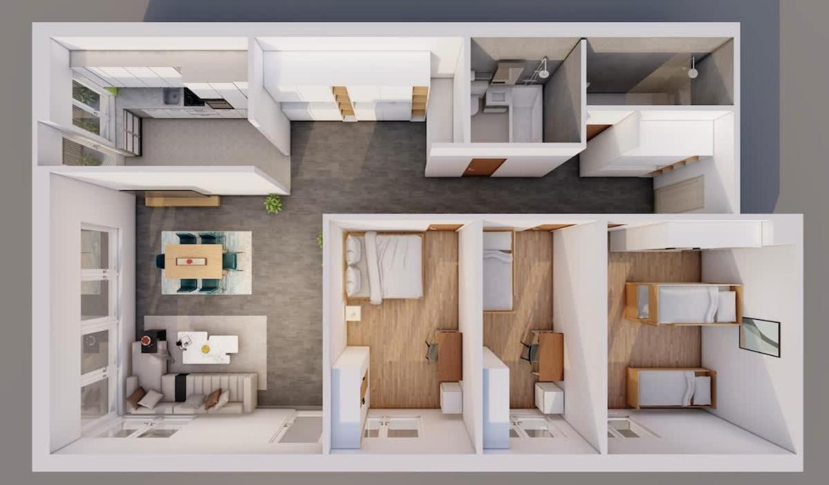 Appartamento Beautiful Modern Family With Free Parking *