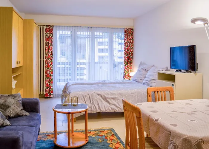 Willkommen-Gemuetlich, Balkon, Parkplatz Direkt In St Moritz