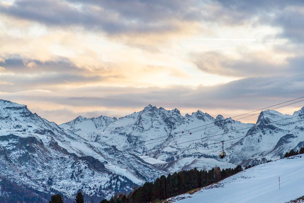 Luxus Chesa Chantarella An Lage! Daire Saint-Moritz